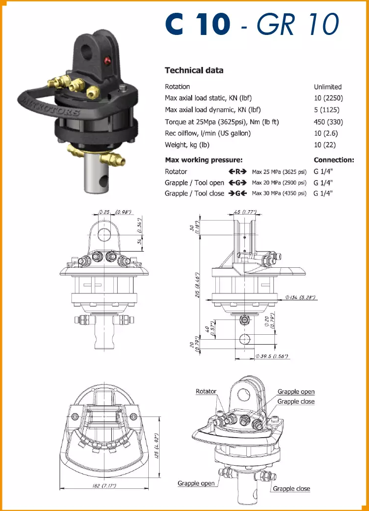 Rotateurs Hydrauliques - Baltrotors Vitiwald