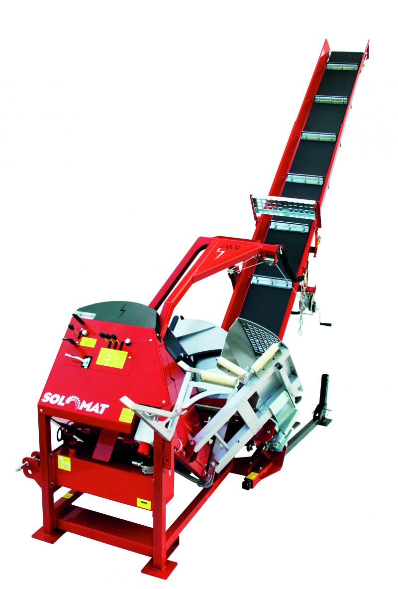 SOLOMAT - scie circulaire à chevalet hydraulique Vitiwald