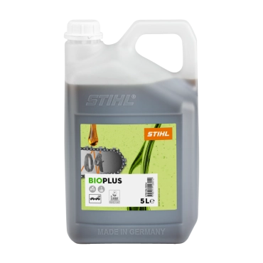 Huile de chaîne adhésive STIHL BioPlus pour toutes les tronçonneuses STIHL Vitiwald