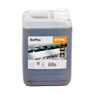 Huile de chaîne adhésive STIHL BioPlus pour toutes les tronçonneuses STIHL Vitiwald