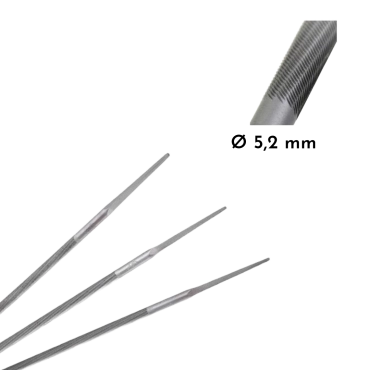 Lime ronde STIHL Ø 5,2 mm pour chaînes de tronçonneuse Vitiwald