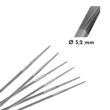 Lime ronde STIHL Ø 5,2 mm pour chaînes de tronçonneuse Vitiwald