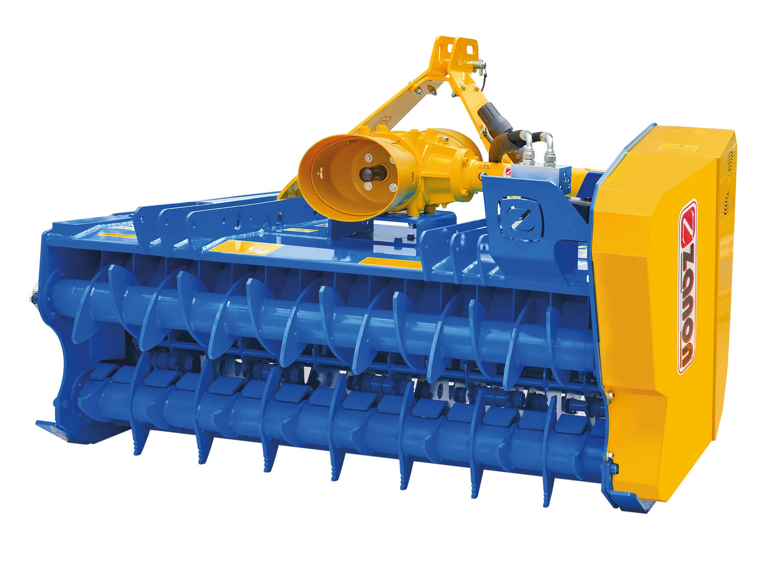 Broyeur réversible robuste avec lames et ramassage - TLK - ZANON Vitiwald