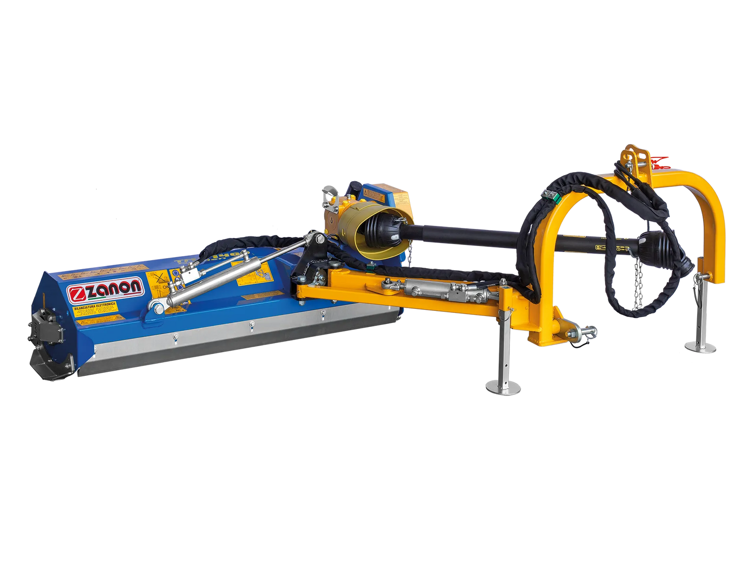 Broyeur déporté pour tracteurs compacts - TMJ - ZANON Vitiwald